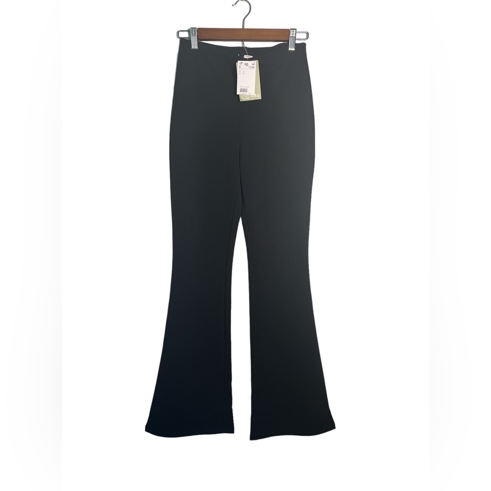 NWT H&M Stretchy pull on black flare pants​​​​​​​​​​​​